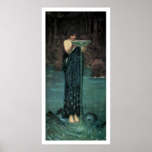 Stunningly Beautiful Victorian Art Mermaid Print