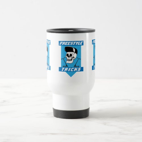 Stunt Scooter Free Rider Tricks Travel Mug