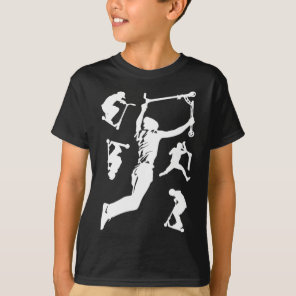 Stunt Scooter Scootering Tricks T-Shirt