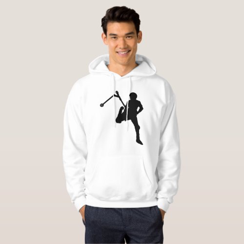 Stunt_Scooter Silhouette _ T_Shirt Hoodie