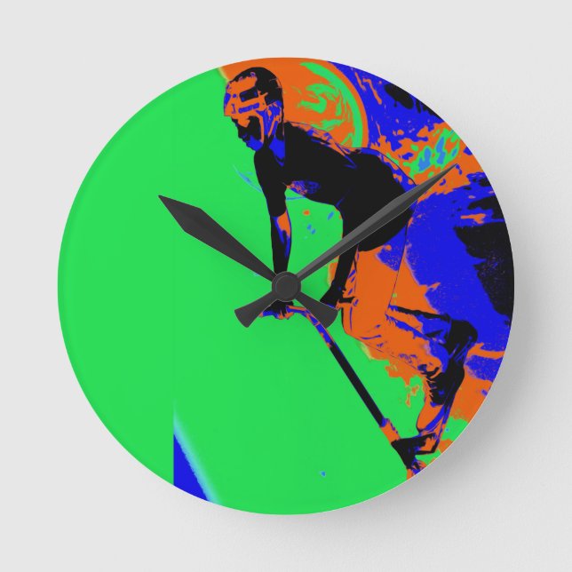 Stunt Scooter Speedster - Scooter Boy  Round Clock (Front)