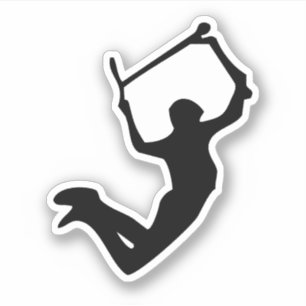 Stunt scooter trick sticker