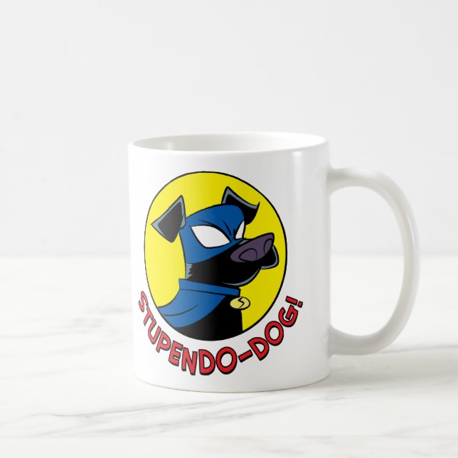 Stupendo-Dog Mug! Coffee Mug (Right)