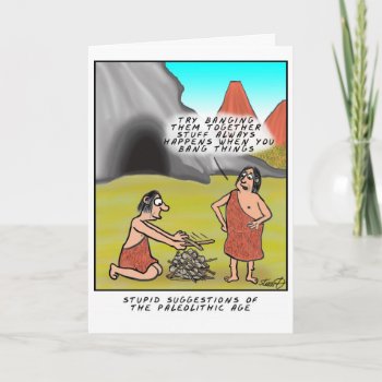 Stupid Advice Card by bad_Onions at Zazzle