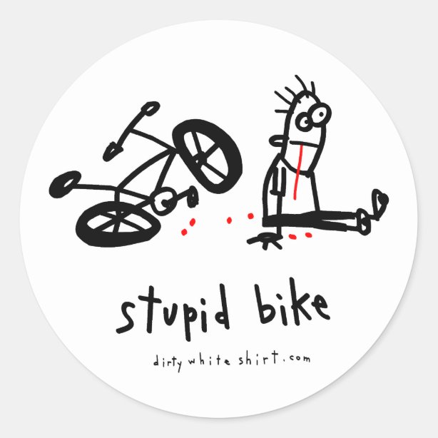 funny bike decals