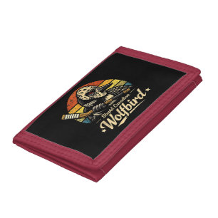 Stupid Canadian Wolf Bird Tri-fold Wallet