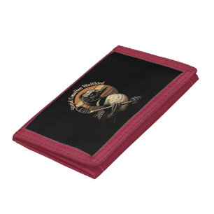 Stupid Canadian Wolf Bird Tri-fold Wallet