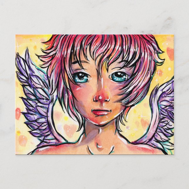 Stupid Cupid Postcard (Front)
