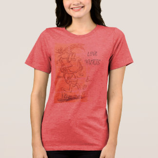 Stupid Cupid's love Tri-Blend Shirt