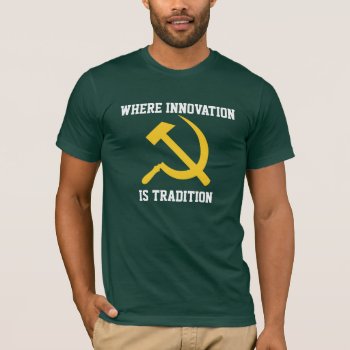 Stupid Slogan Hammer And Sickle T Shirt by zazzletheory at Zazzle