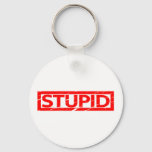 Stupid Stamp Keychain