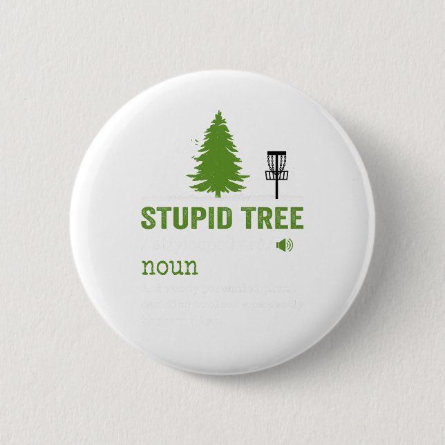 stupid tree button (Front)