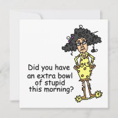 Stupidity Humor (Front)