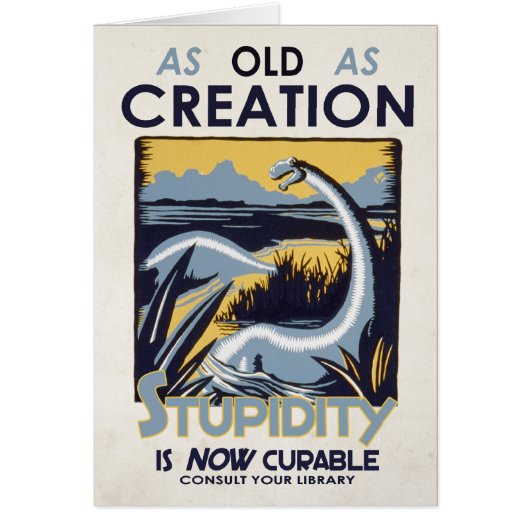 Stupidity is NOW curable! [card] Cards (Front)