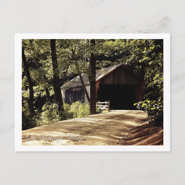 Sturbridge, Massachusetts Postcard (Front)