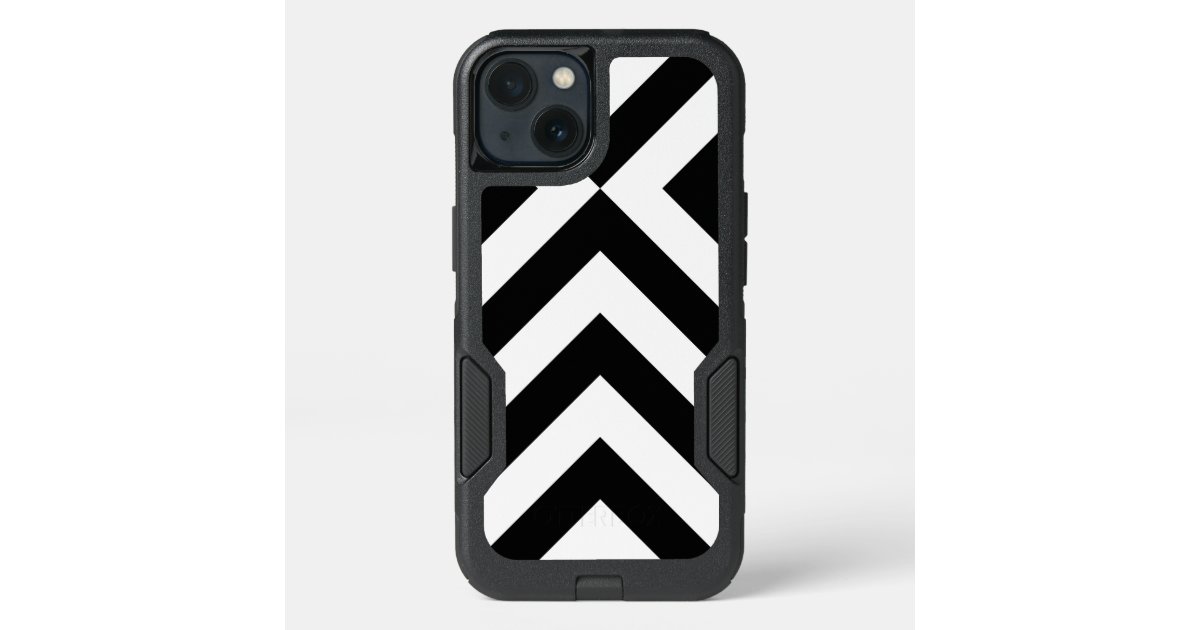 Sturdy Black and White Chevrons Case | Zazzle