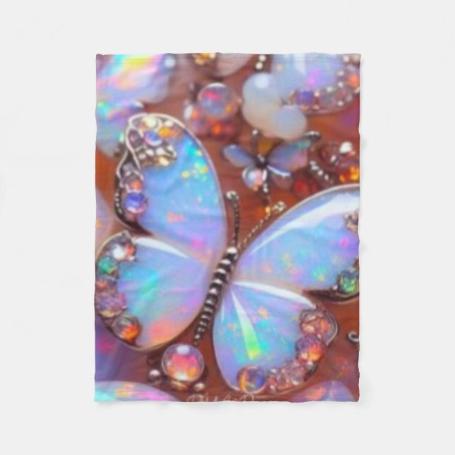 Sturdy double edge stitching for a clean finish Ba Fleece Blanket (Front)