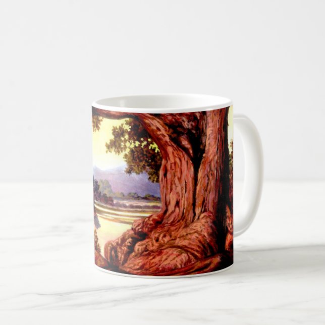 Sturdy Oak Coffee Mug (Front Right)