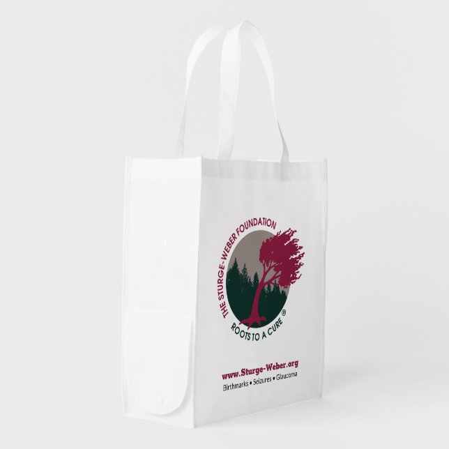 Sturge-Weber Reusable Grocery Bag - Be You (Front Side)