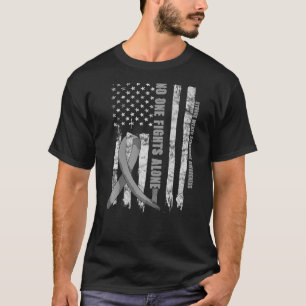 Sturge Weber Syndrome Awareness Usa American Flag  T-Shirt