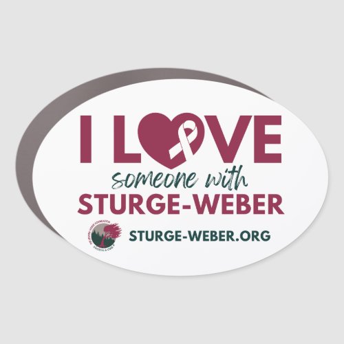 Sturge_Weber Syndrome Support Car Magnet