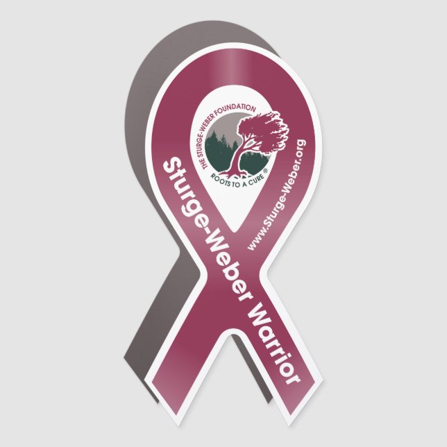 Sturge-Weber Warrior Car Magnet (Front)