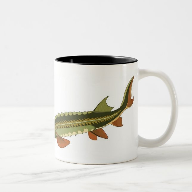 Sturgeon Mug (Right)