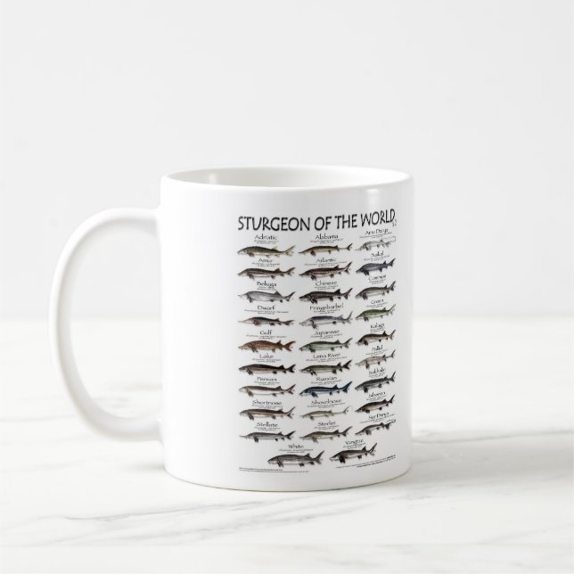 Sturgeon of the World Mug (Left)