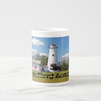 Sturgeon Point Light House Michigan Tea Cup