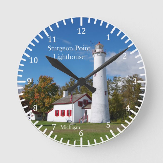 Sturgeon Point Lighthouse clock (Front)