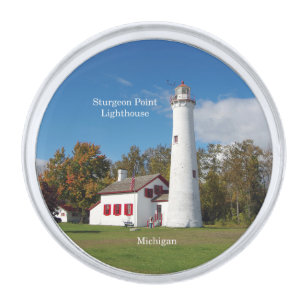 Sturgeon Point Lighthouse lapel pin