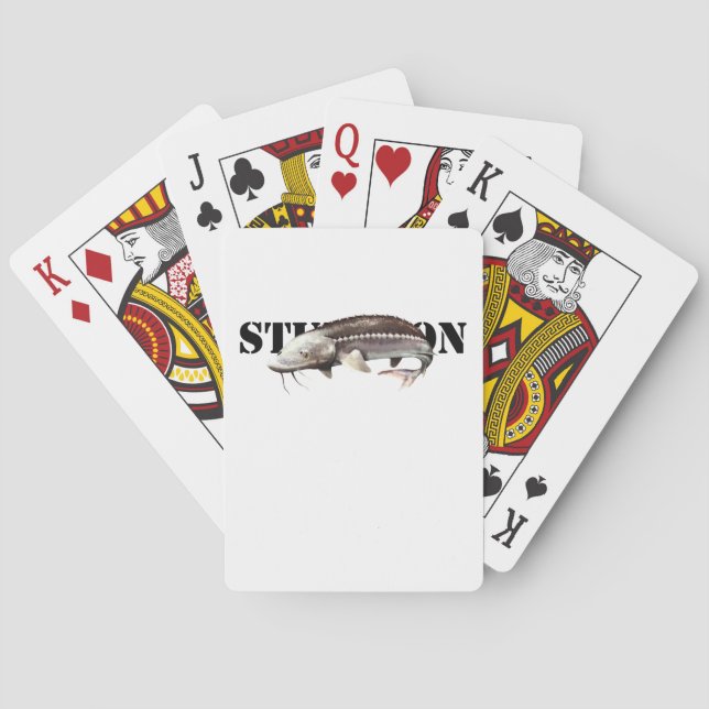 Sturgeon Poker Cards (Back)