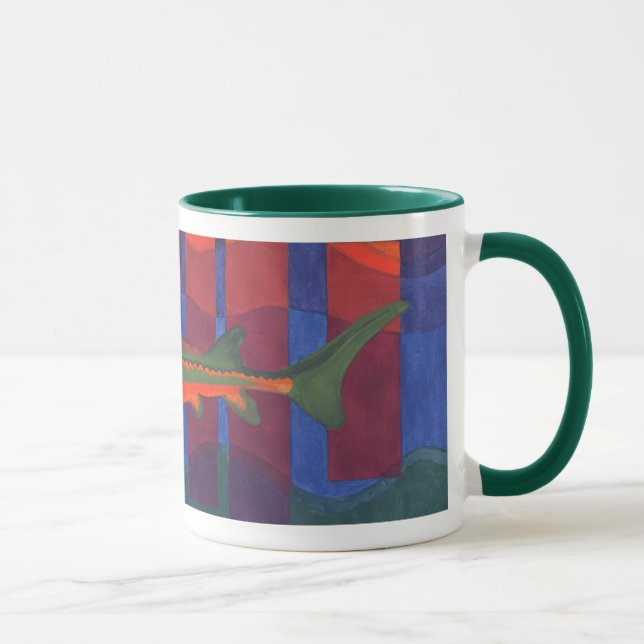 Sturgeon Sunset Mug (Right)
