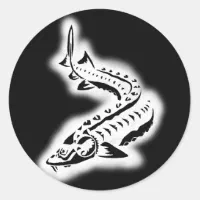 Sturgeon Decal Sturgeon Vinyl Decal Sturgeon Sticker Fish Sticker