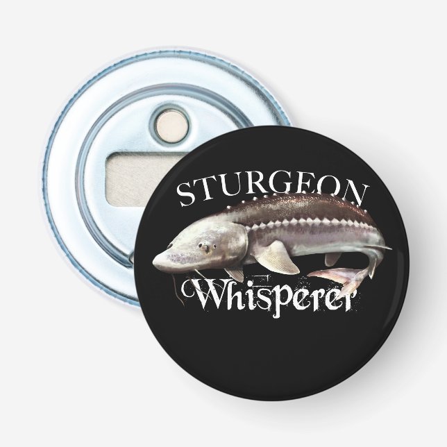 Sturgeon Whisperer Bottle Opener (Front)