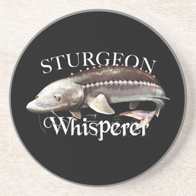 Sturgeon Whisperer Coaster (Front)