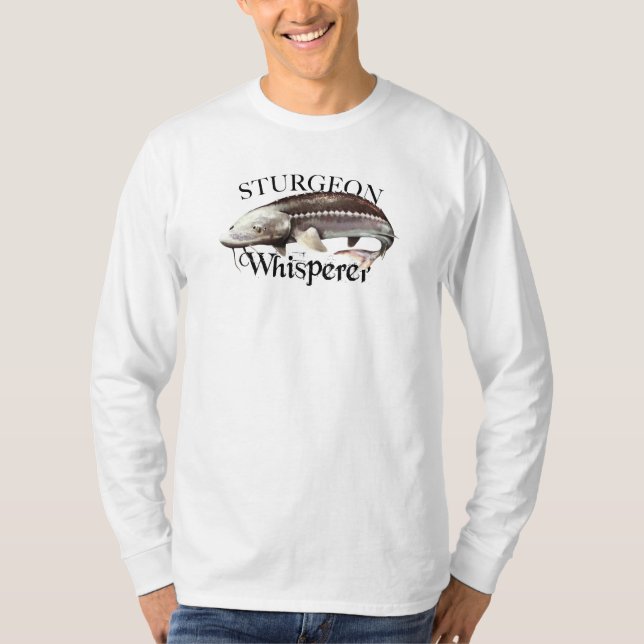 Sturgeon Whisperer Long Sleeve T-Shirt (Front)