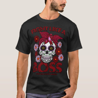 SturgeWeber Syndrome Awareness fight like a boss T-Shirt