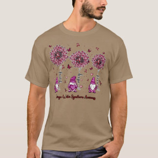 SturgeWeber Syndrome Awareness gnome faith hope su T-Shirt