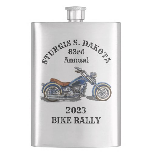 Sturgis Bike Rally 2023 Motorcycle Flask