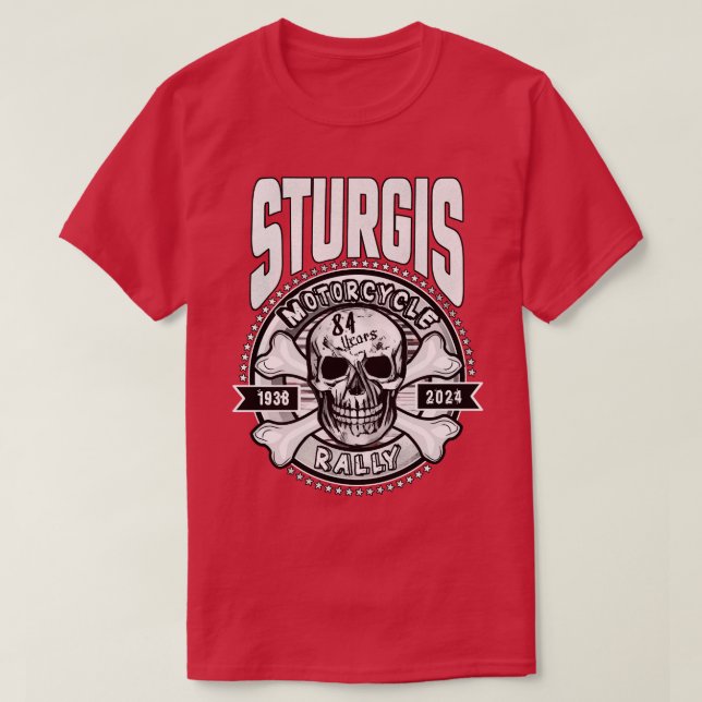 Sturgis Motorcycle rally 2024 1 T-Shirt (Design Front)