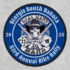 Sturgis South Dakota 2023 83rd Annual Bike Rally Patch