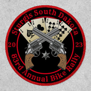 Sturgis South Dakota 83rd Annual 2023 Bike Rally Patch