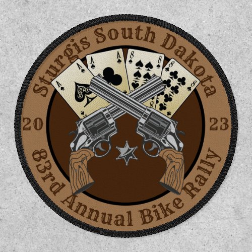 Sturgis South Dakota 83rd Annual 2023 Bike Week Patch