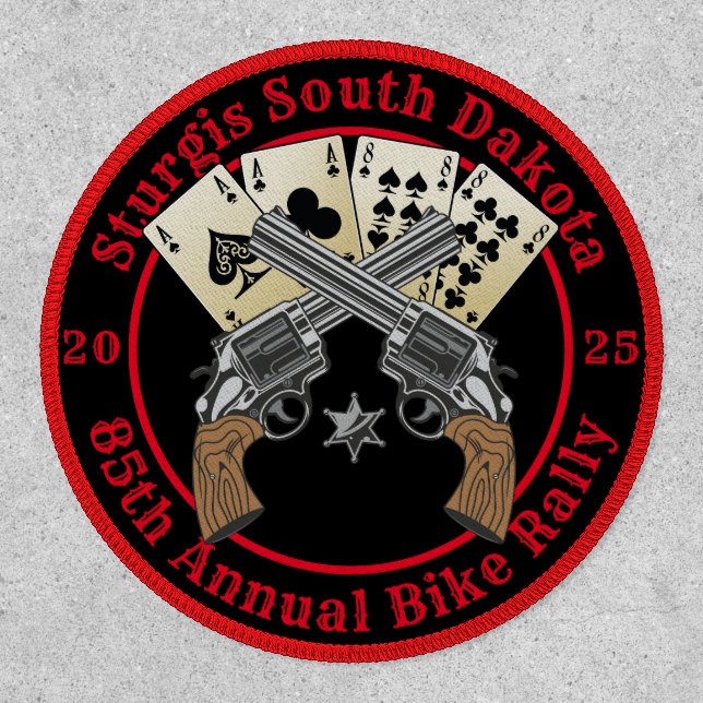 Sturgis South Dakota 85th Annual 2025 Bike Rally Patch (Front)