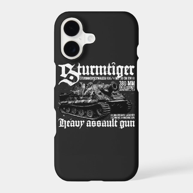 Sturmtiger Iphone Case (Back)