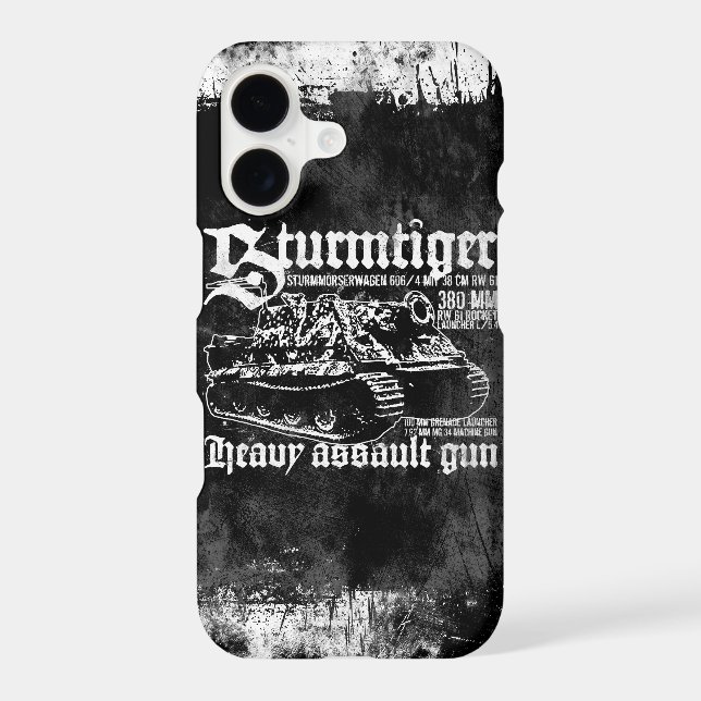 Sturmtiger Iphone Case (Back)