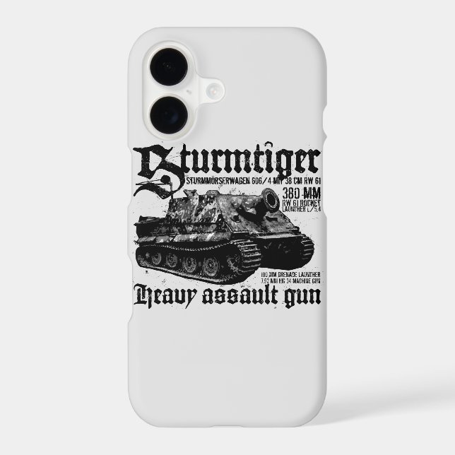 Sturmtiger Iphone Case (Back)