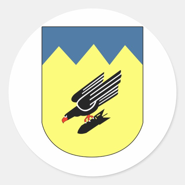 Sturzkampfgeschwader 77  9. Staffel SG 77 Classic Round Sticker (Front)