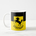 Stuttgart Flag (Germany) Coffee Mug<br><div class="desc">Stuttgart is the capital and largest city of the German state of Baden-Württemberg.</div>